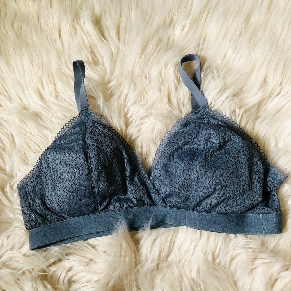Maidenform Gray Lace Bralette